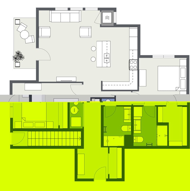 Floorplan - The Flats - 120 (Building 5)