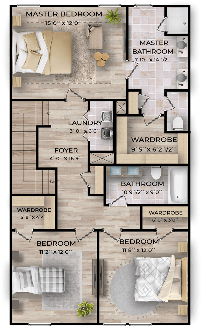 Floorplan - Overlook at Mill Creek