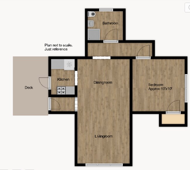 Building Photo - REFRESHED Craftmans Style Upstairs One Bed...