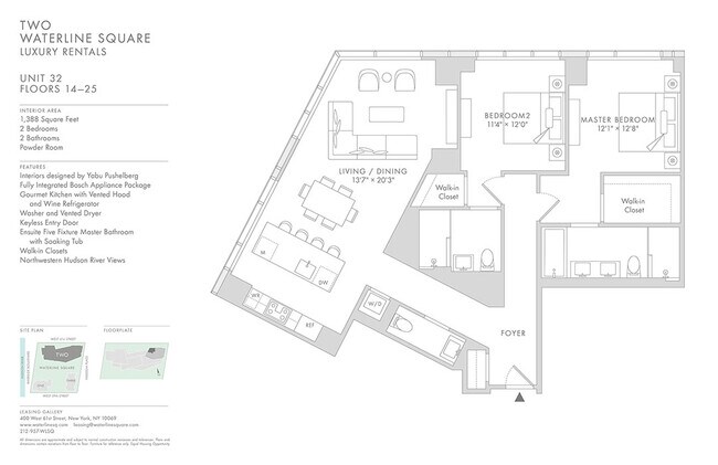 Floorplan - Waterline Square