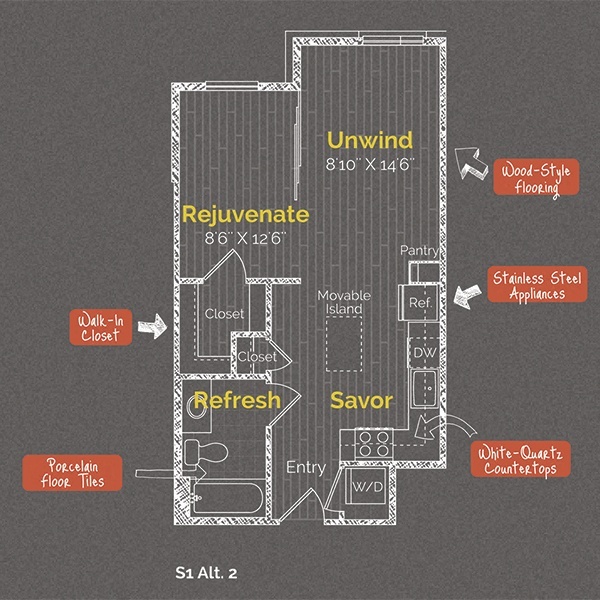 Floorplan - The Maxwell