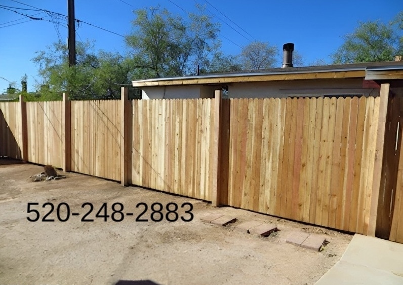 View of yard from front door - 2512 E Eastland St