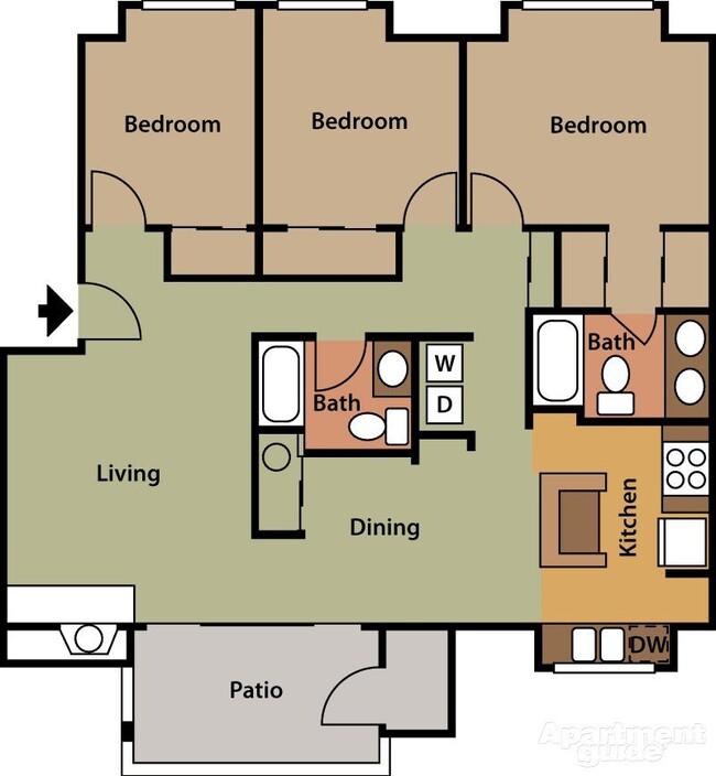 Floorplan - The Village at Seeley Lake
