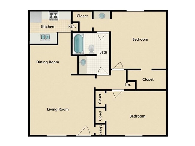 Floorplan - Riverwalk TX
