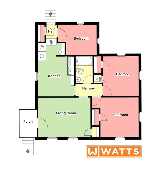 Building Photo - Basic 3 Bedroom Home in Woodlawn