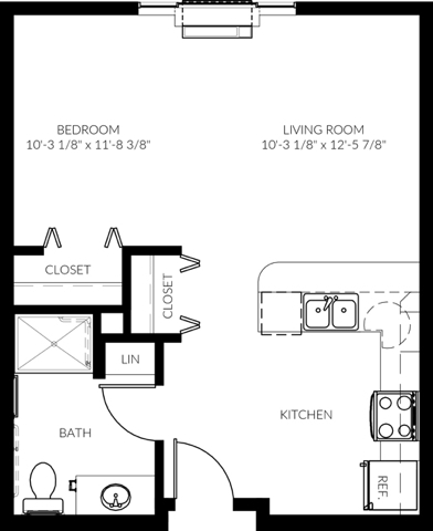 Floorplan - The Madison Studios