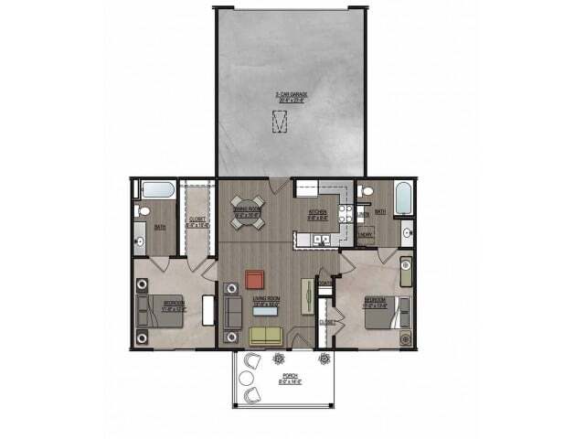 Floorplan - Flats at Greenway