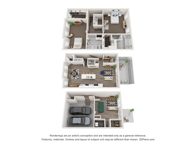 Floorplan - Roseglen Townhomes