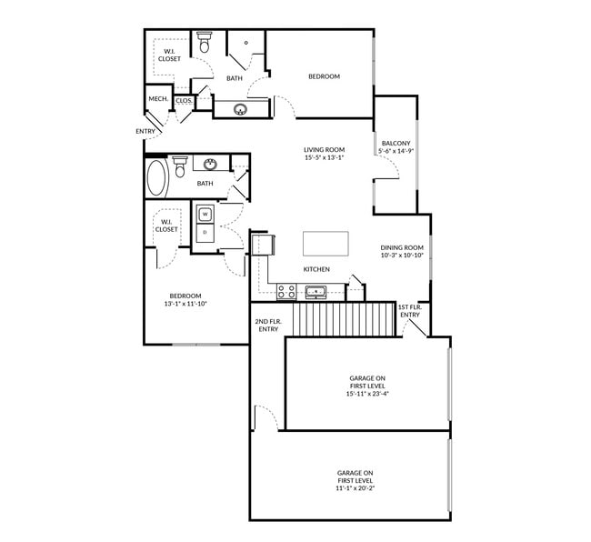 Floorplan - Echo Baytown