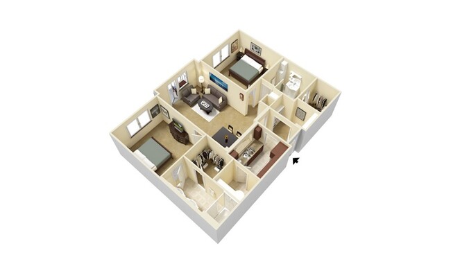 Floorplan - Cortland Addison Circle