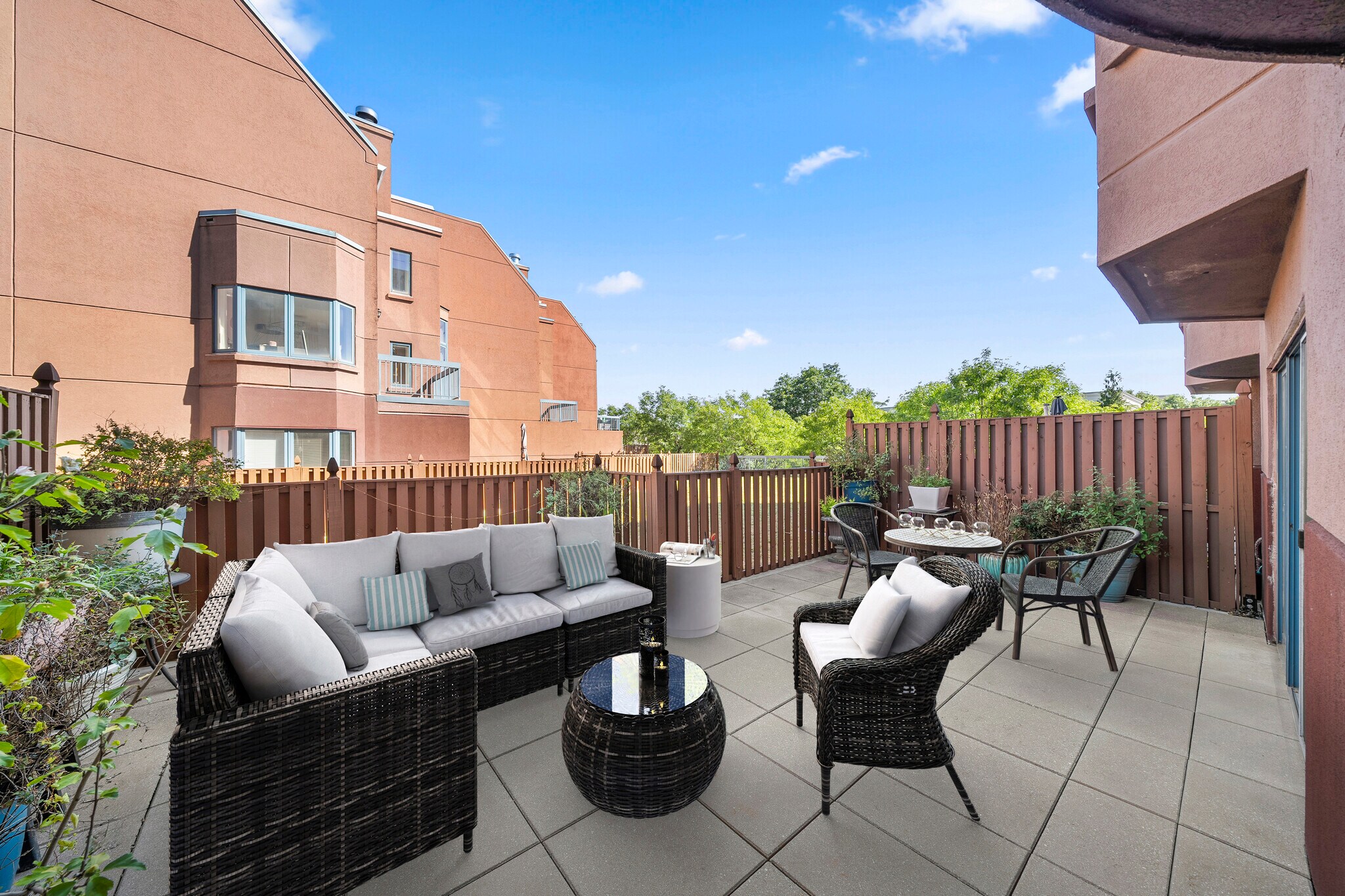 Private Patio - 303 Williams Ct