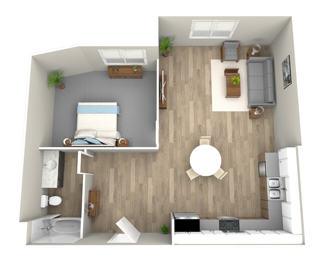 Floorplan - Jefferson Yards Apartments