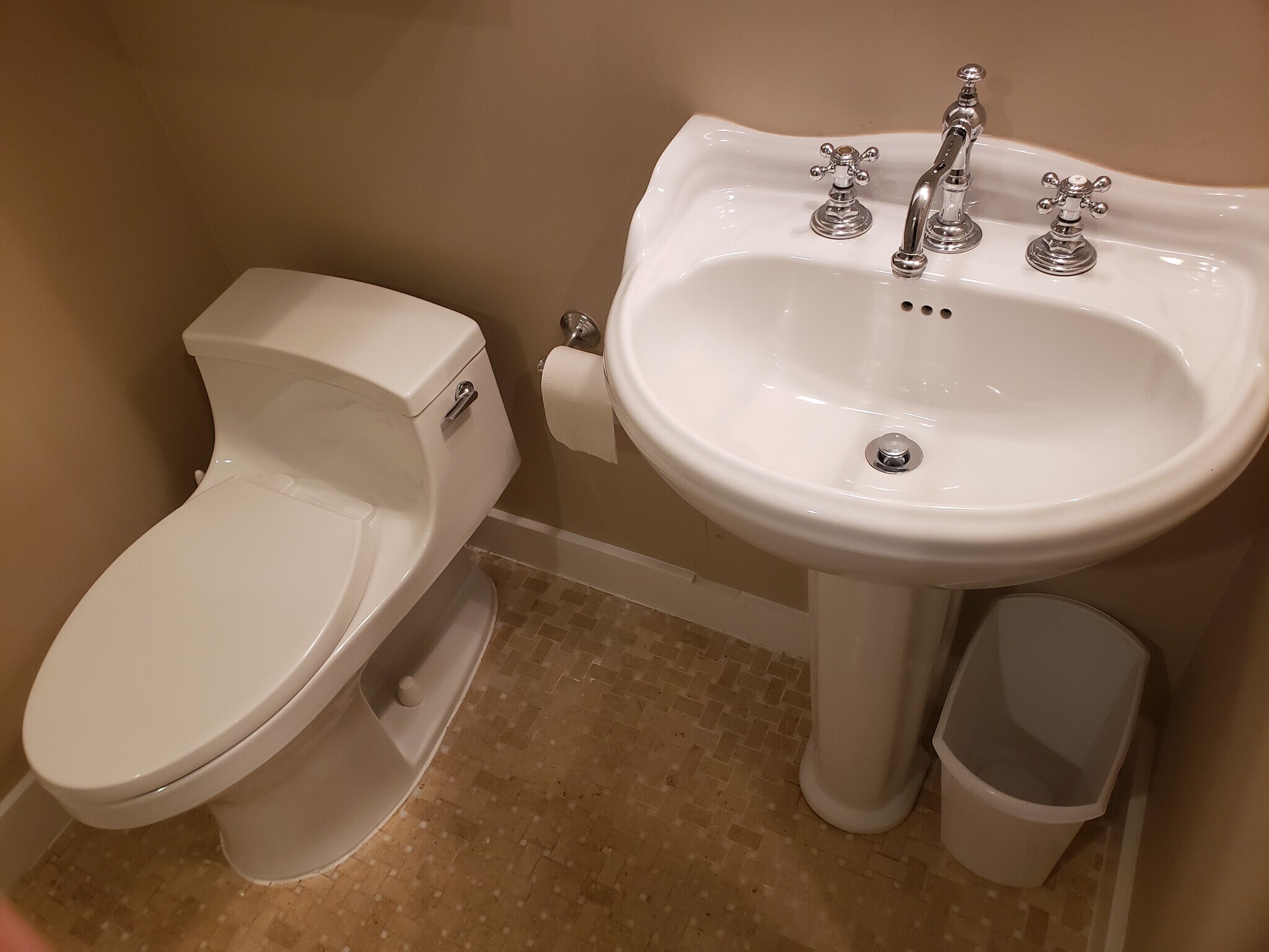 toilet and sink - 510 N St SW