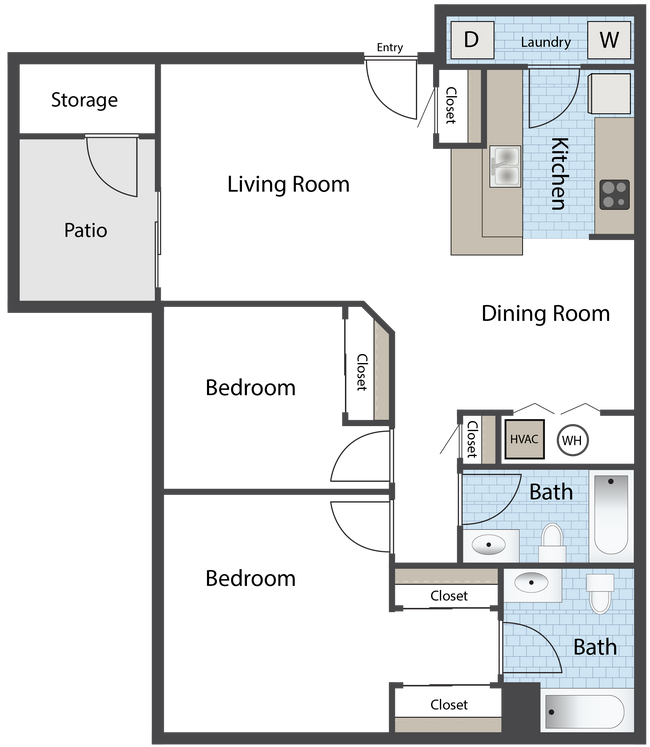 Floorplan - Parkcrest Village