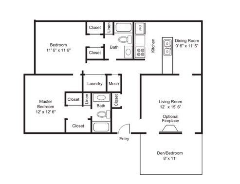 The Hampton - West Woods Apartments
