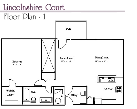 Floor Plan 1 - Lincolnshire Court