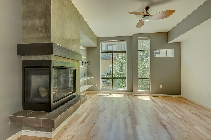 Living room. - 2345 Walnut Street Unit 17