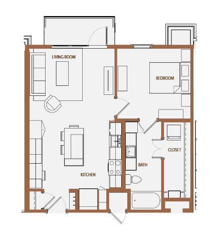 Floorplan - The Kelton at Clearfork