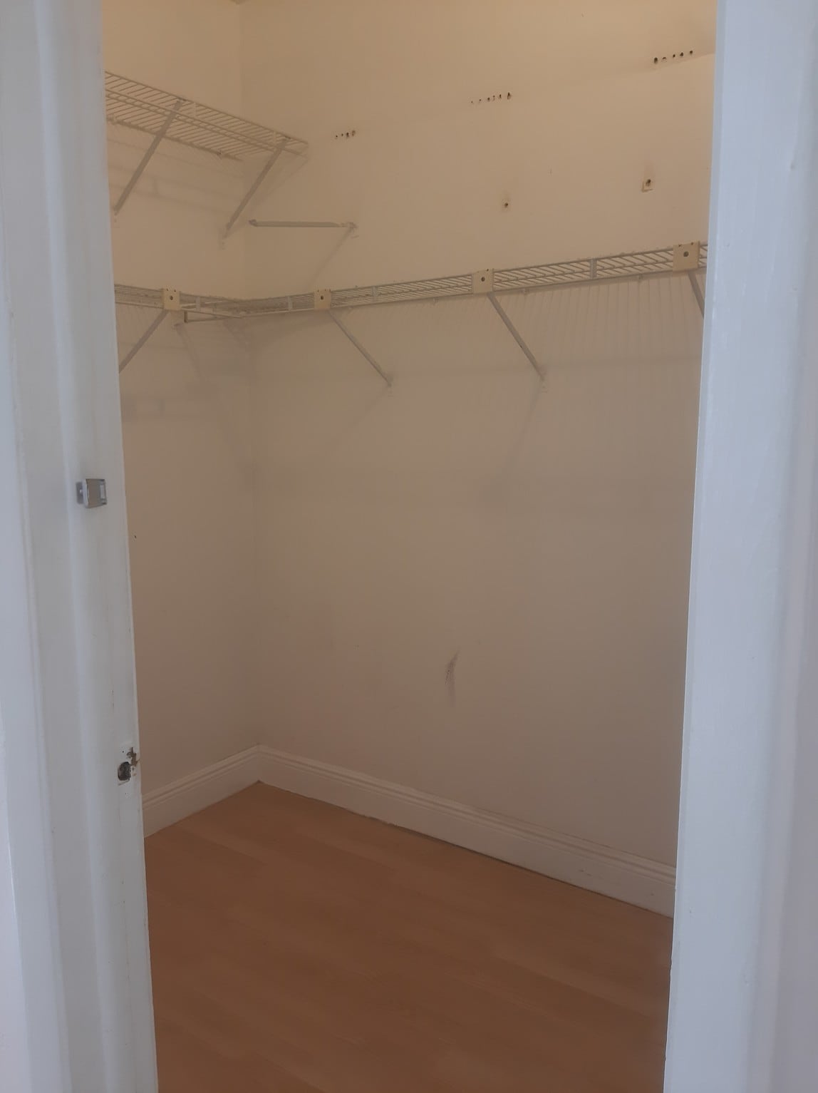 Closet lrg walkin,has been painted & shelf on - 1502 Jefferson Ave