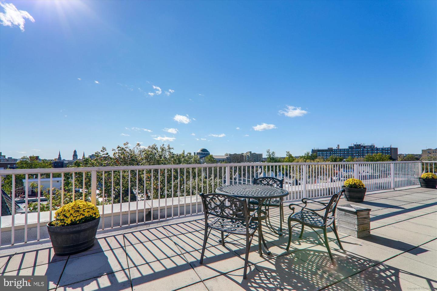 Roof deck - 1417 Newton St NW