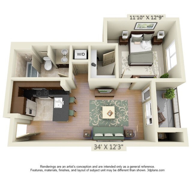 Floorplan - 1818 Platinum Triangle