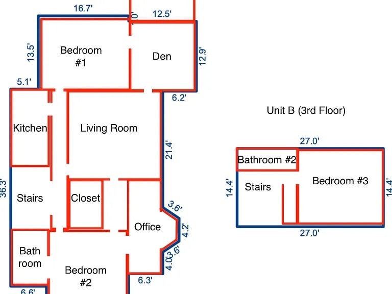 Layout - 816 Westover Ave
