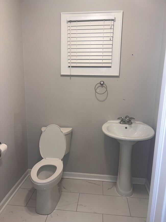 half bathroom on first floor - 1203 Fair Ave