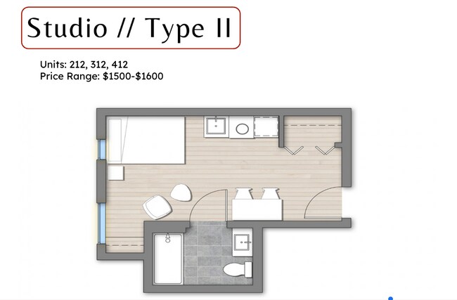Floorplan - Fifty-Two Apartments