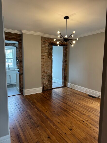 Dining room to kitchen - 396 W 1st Ave
