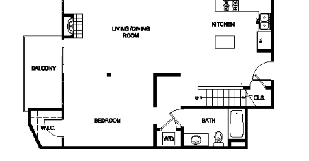 1BR/1BA - The Social Apartments