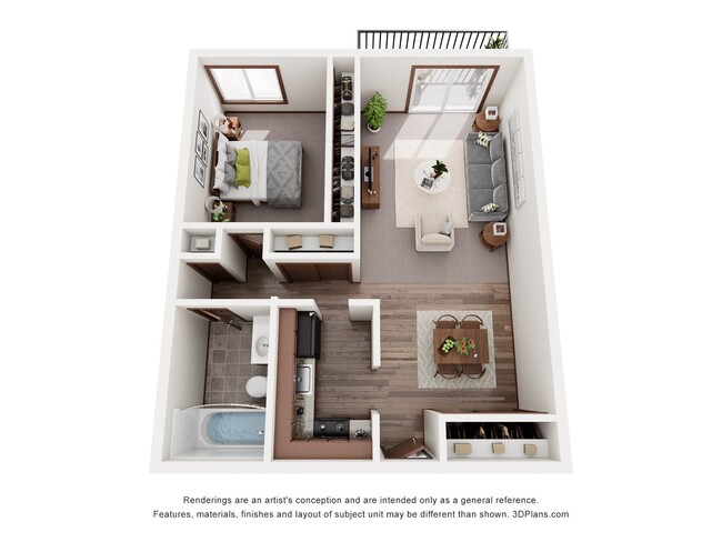 Floorplan - Pheasant Park Apartments