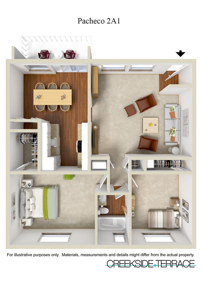 Floorplan - Creekside Terrace