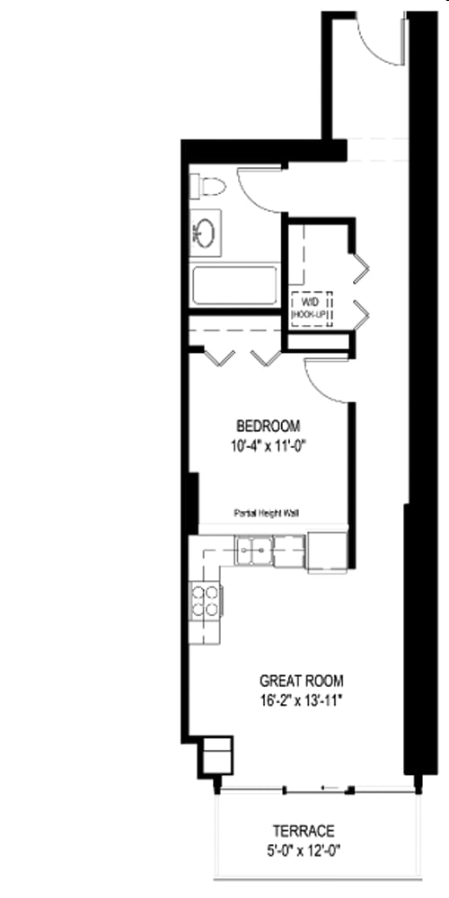 1BR/1BA - 235 W Van Buren St