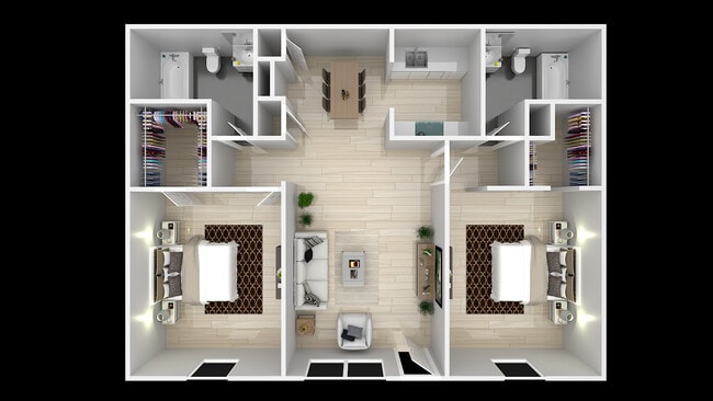 Floorplan - The Ivy at the Galleria