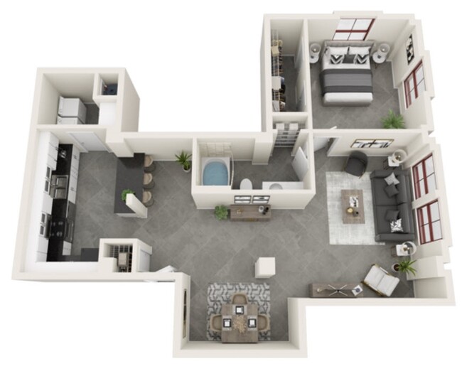 Floorplan - Tribune Lofts