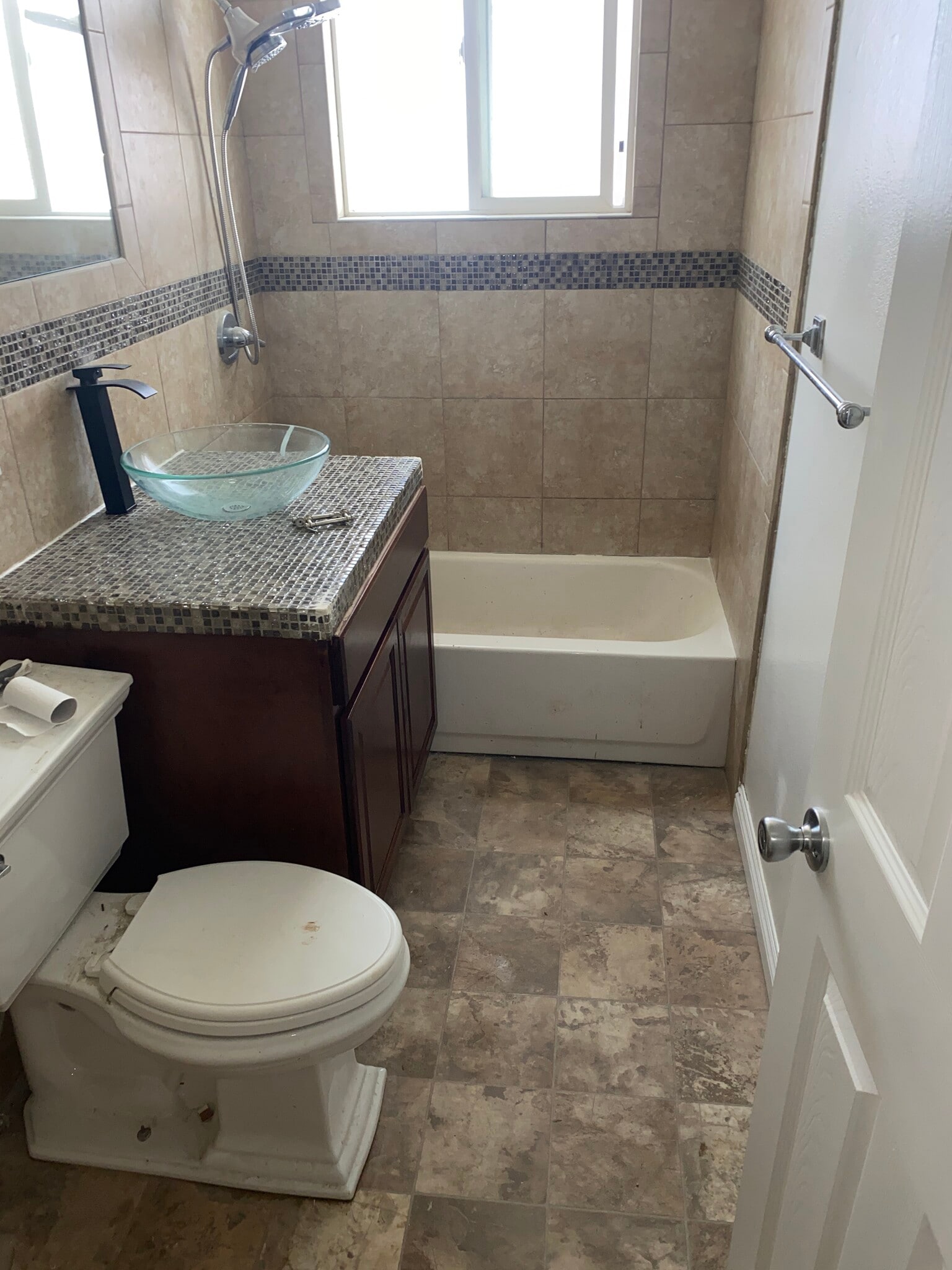 Beautiful Tile Bath - 2108 Marshallfield Ln