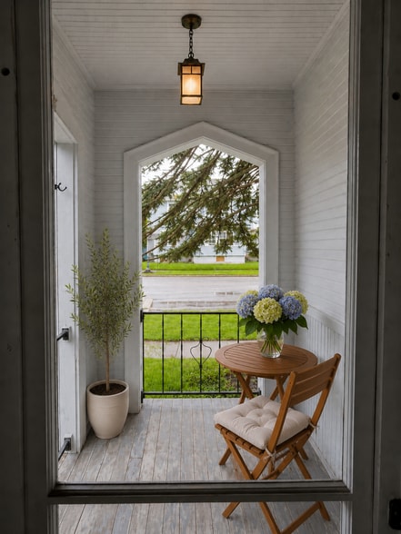 * Virtually staged for illustrative purposes. Furniture and decor not included. - 139 N Indiana Ave