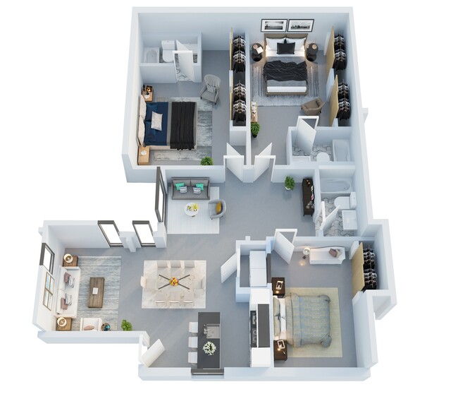 Floorplan - Peanut Factory Flats