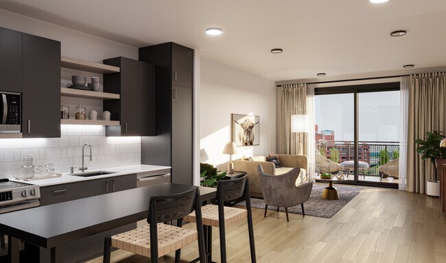 Kitchen Living - The Wade