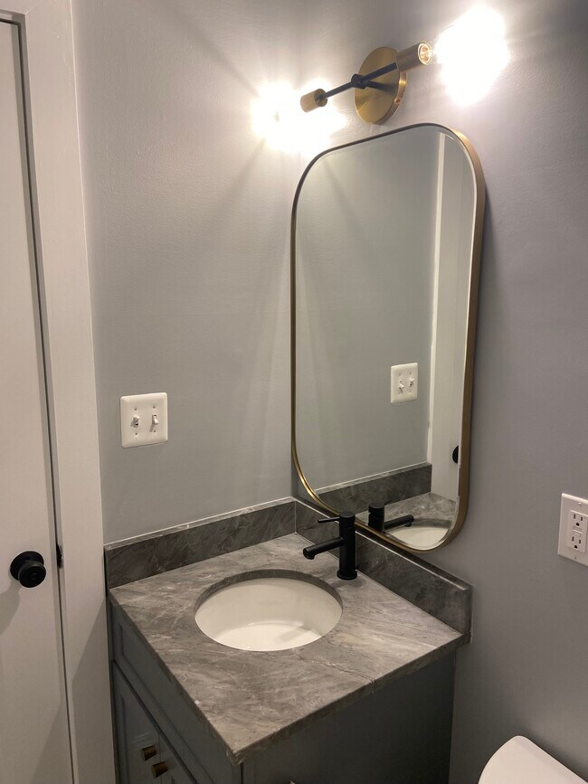 Hallway bathroom - 1303 Clifton St NW