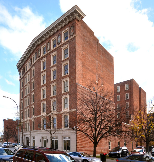 Side of Building - Monument Square Apartments