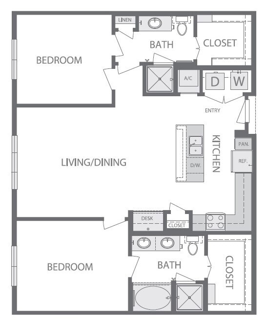 Floorplan - Windsor at West University