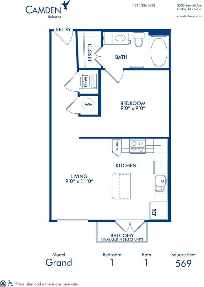 Floorplan - Camden Belmont