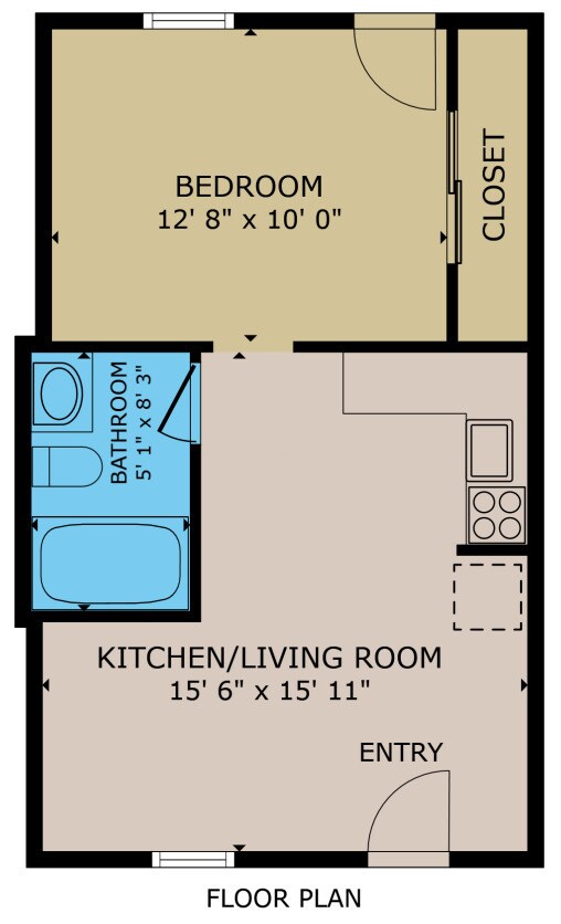 Floorplan - Le Grand Apartments
