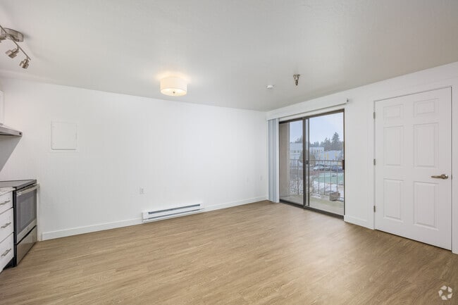 1BR, 1BA - 480SF - Living Room - Highlander Apartments