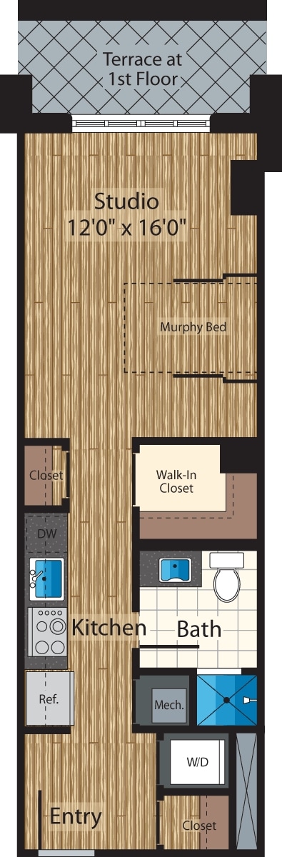 Floorplan - 425 Mass