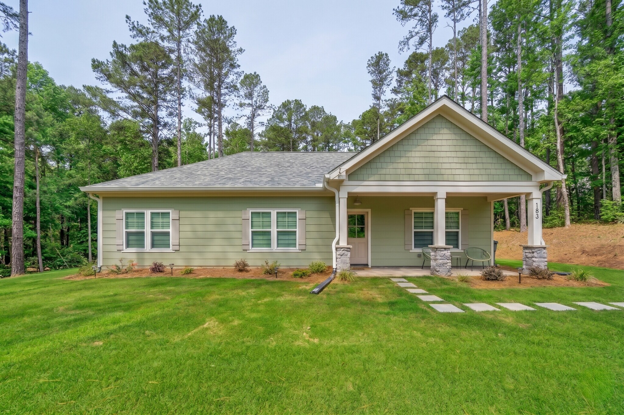Front of property - 183 Crooked Creek Bay Rd