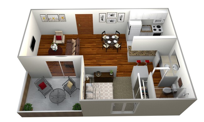 Floorplan - California Villages Pico Rivera