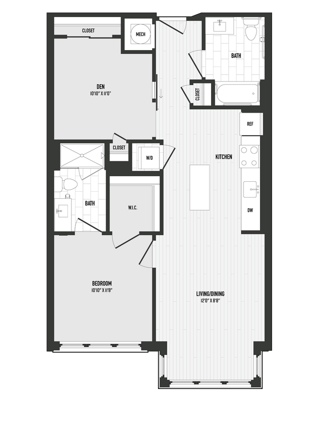 Floorplan - Coda at Bryant Street