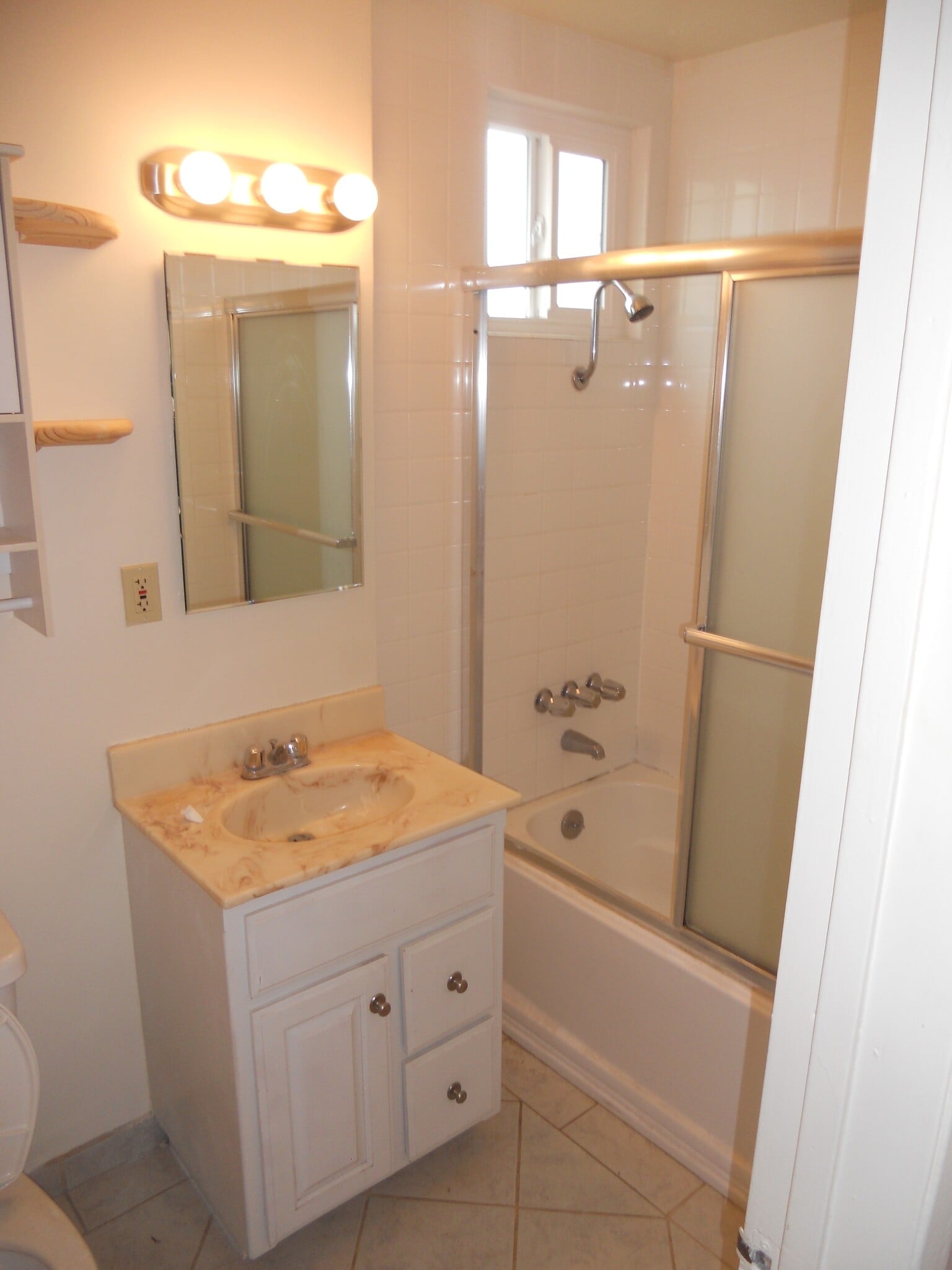Bathroom Showing Shower-Tub entry and Medicine Cabinet - 4703 W 173rd St